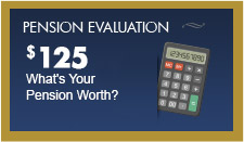 Get a pension evaluation in less than 1 week